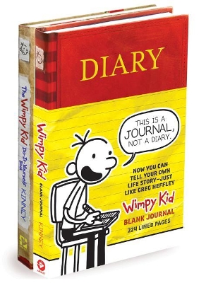 Book cover for Diary of a Wimpy Kid Blank Journal/Diary of a Wimpy Kid Do-it-Yourself Book Bundle