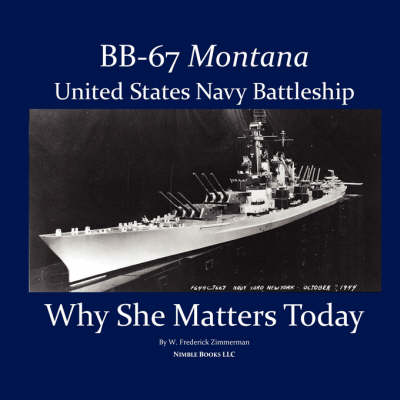 Book cover for BB-67 Montana, U.S. Navy Battleship