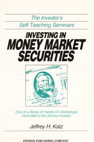 Cover of Investing Money Mkt Sec