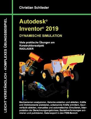 Book cover for Autodesk Inventor 2019 - Dynamische Simulation