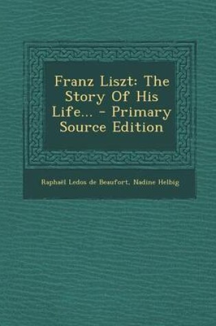 Cover of Franz Liszt