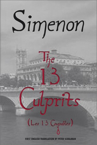 Book cover for The 13 Culprits