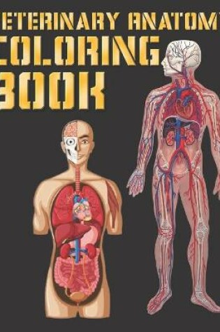 Cover of veterinary anatomy coloring book