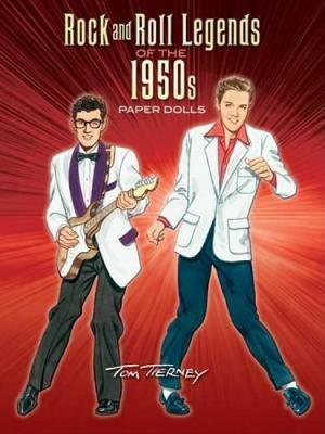 Cover of Rock and Roll Legends of the 1950s Paper Dolls