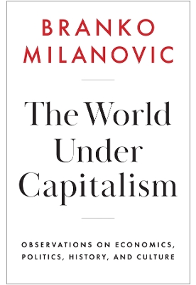 Book cover for The World Under Capitalism