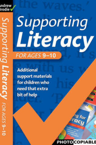 Cover of Supporting Literacy Ages 9-10