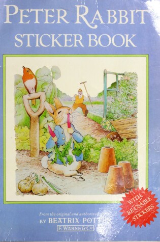 Cover of Peter Rabbit Sticker Book