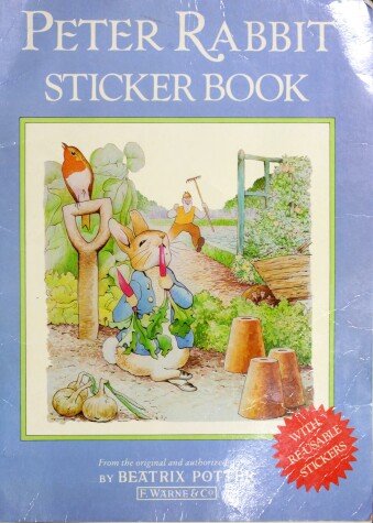 Book cover for Peter Rabbit Sticker Book