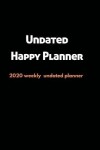 Book cover for Undated Happy Planner