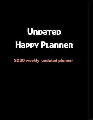 Cover of Undated Happy Planner