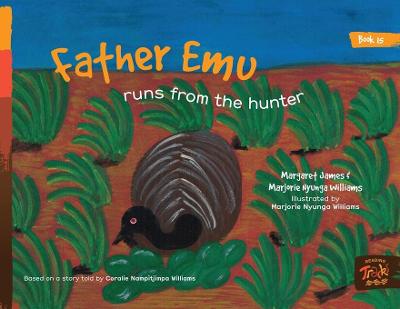 Book cover for Father Emu runs from the hunter