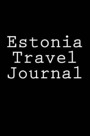 Cover of Estonia Travel Journal