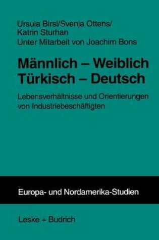 Cover of Männlich — Weiblich Türkisch — Deutsch