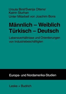 Book cover for Männlich — Weiblich Türkisch — Deutsch