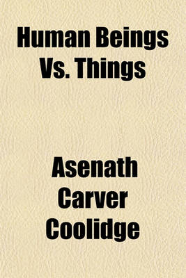 Book cover for Human Beings vs. Things