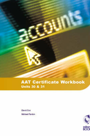 Cover of AAT Certificate Workbook