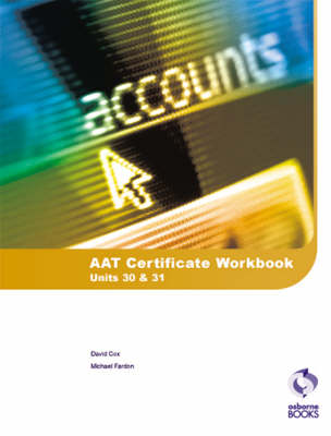 Book cover for AAT Certificate Workbook