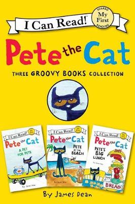 Book cover for Pete the Cat: Three Groovy Books Collection
