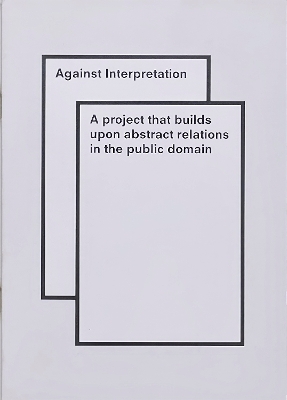 Book cover for Against Interpretation