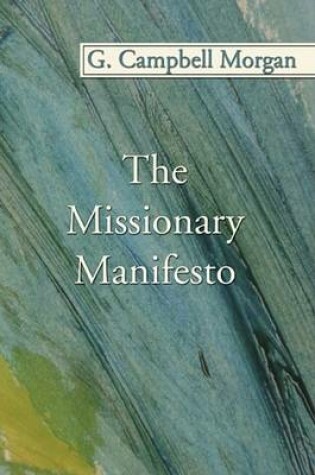 Cover of Missionary Manifesto