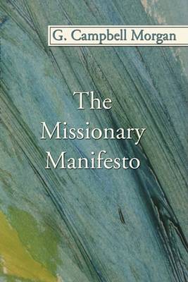 Book cover for Missionary Manifesto