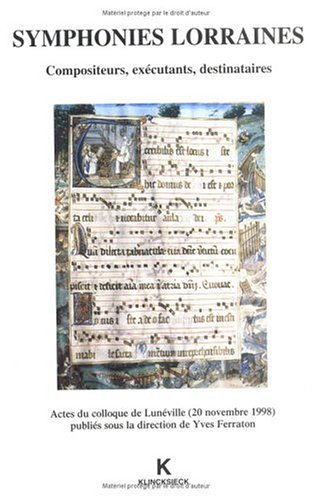 Cover of Symphonies Lorraines