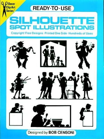 Cover of Ready-to-Use Silhouette Spot Illustrations