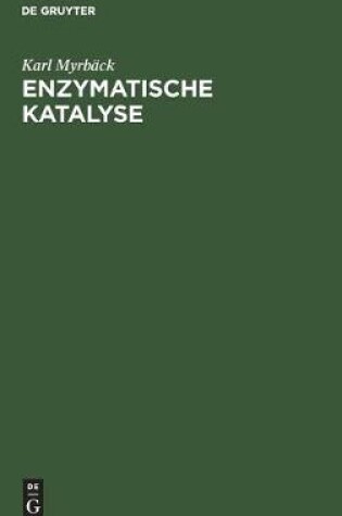 Cover of Enzymatische Katalyse