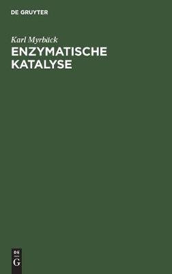 Book cover for Enzymatische Katalyse