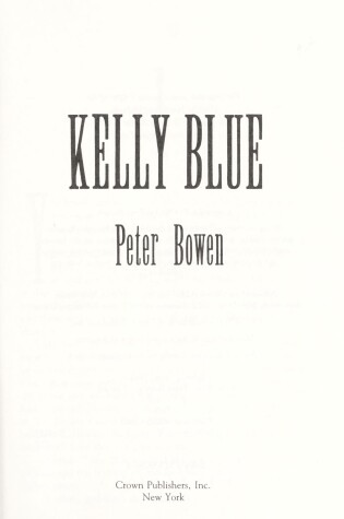 Cover of Kelly Blue