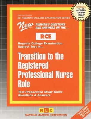 Book cover for Transition to the Registered Professional Nurse Role