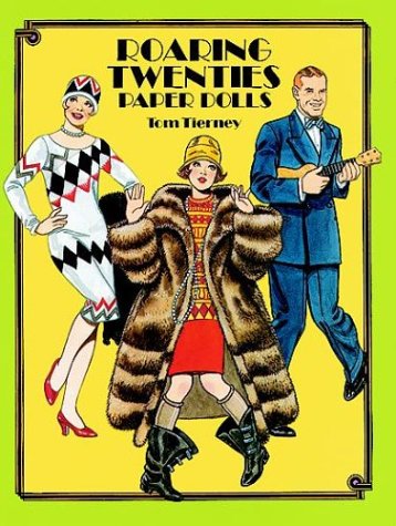 Book cover for Roaring Twenties Paper Dolls