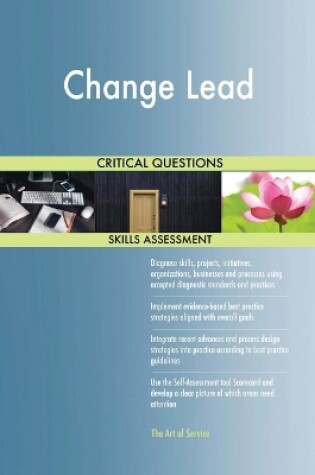 Cover of Change Lead Critical Questions Skills Assessment