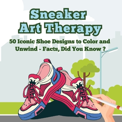 Book cover for Sneaker Art Therapy