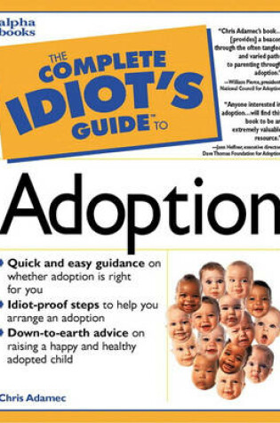 Cover of Complete Idiot's Guide to Adoption