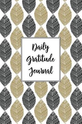 Cover of Gratitude Journal Abstract Leaves Pattern 1