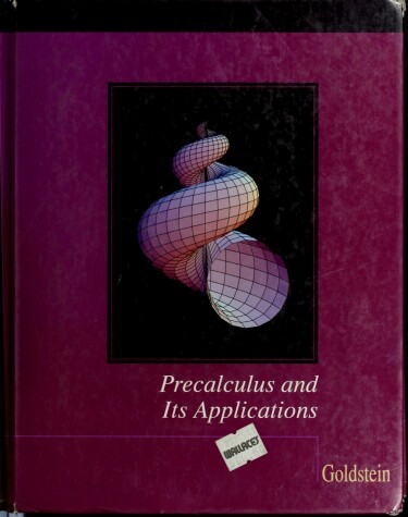 Book cover for Precalculus and Its Applications