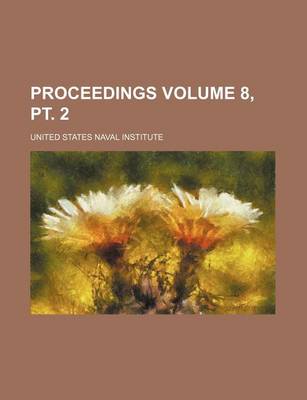 Book cover for Proceedings Volume 8, PT. 2