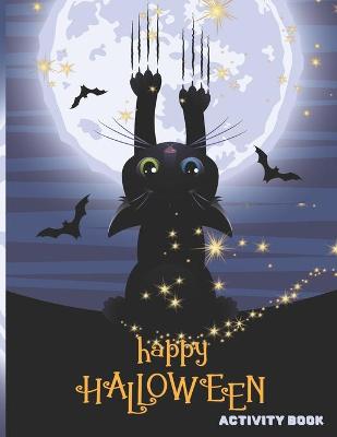 Book cover for Happy Halloween Activity Book
