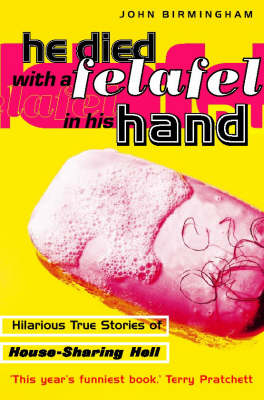 Book cover for He Died with a Felafel in His Hand