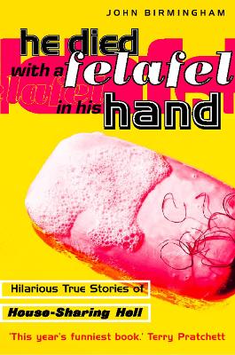 Book cover for He Died With a Felafel in His Hand