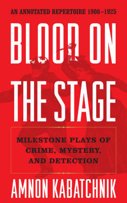 Book cover for Blood on the Stage