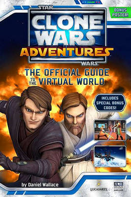 Book cover for Clone Wars Adventures: The Official Guide to the Virtual World