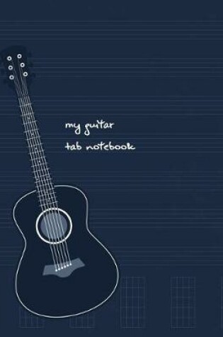 Cover of Musician guitar chord songbook player journal