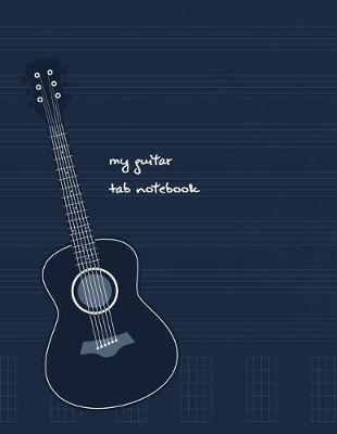 Cover of Musician guitar chord songbook player journal