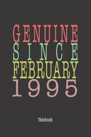 Cover of Genuine Since February 1995