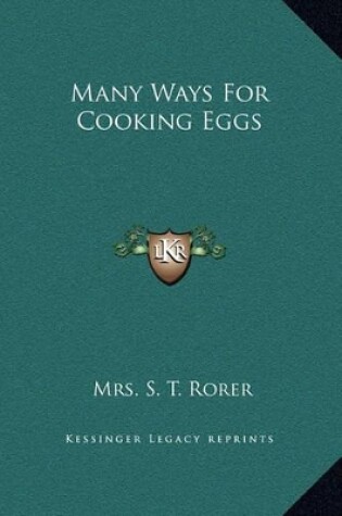 Cover of Many Ways For Cooking Eggs