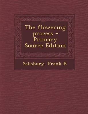 Book cover for The Flowering Process