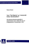 Book cover for Vom -Fall Marita- Zur -Wirtschaftlichen Sonderaktion-