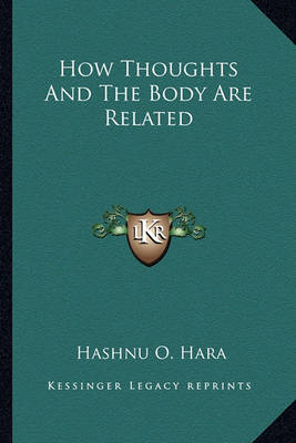 Book cover for How Thoughts And The Body Are Related